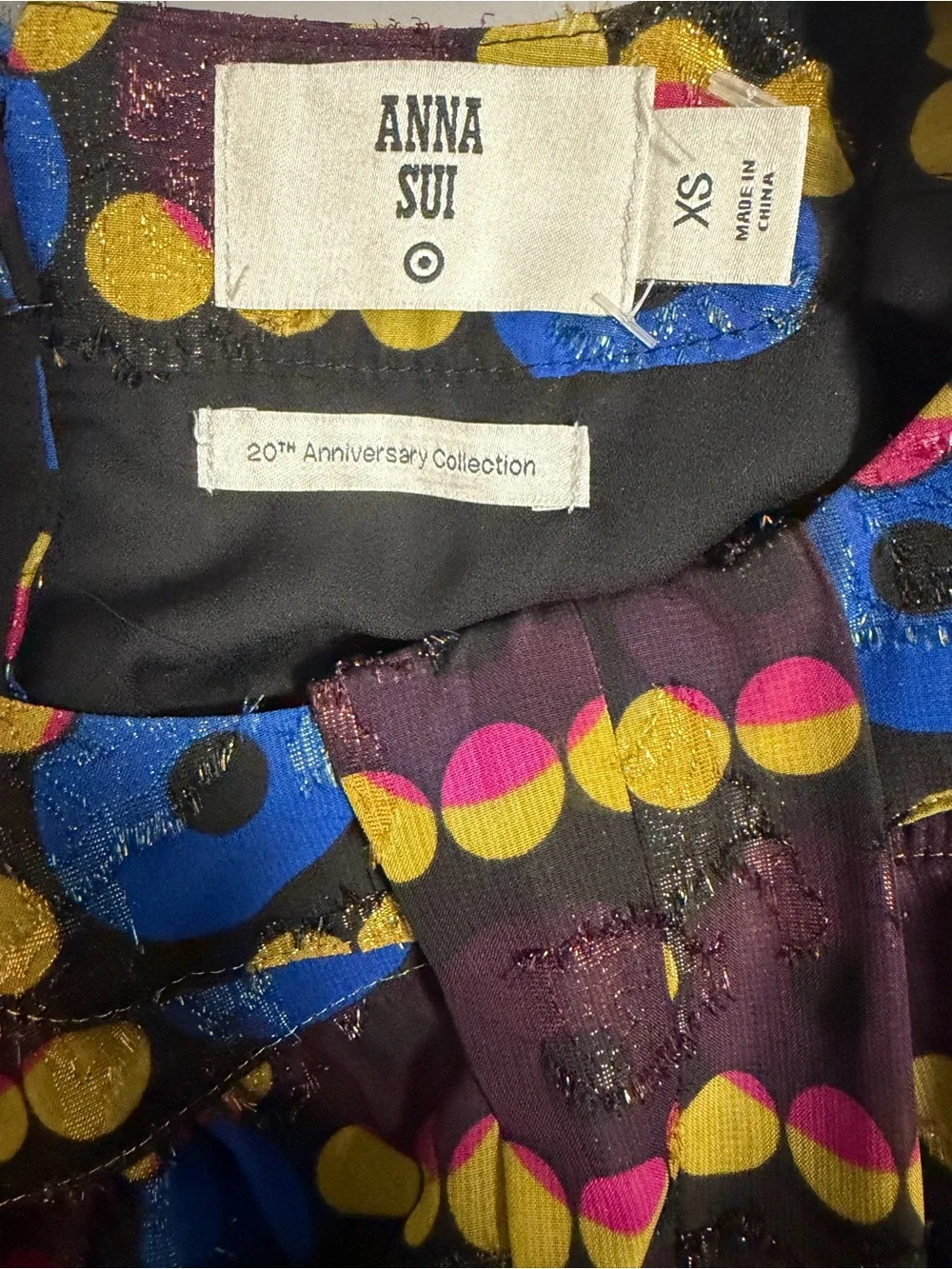 Anna Sui sleeveless mini